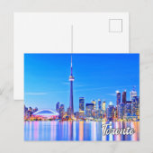 Toronto, Ontario, Canada Briefkaart (Voorkant / Achterkant)