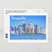 Toronto, Ontario, Canada Briefkaart (Voorkant / Achterkant)