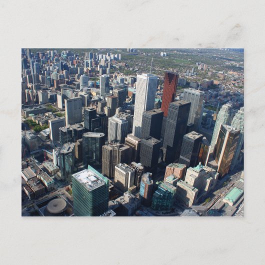 Toronto, Ontario, Canada, skyline Briefkaart (Voorkant)