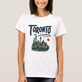 Toronto Ontario Canada T-shirt (Voorkant)
