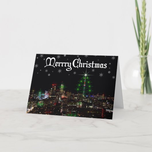 Toronto Ontario Feestdagen Kaart (Voorkant)