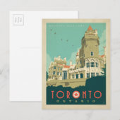 Toronto, Ontario - Majestic Casa Loma Briefkaart (Voorkant / Achterkant)