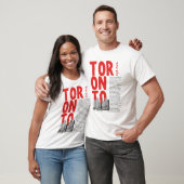 Toronto Ontario Silhouet  T-shirt (Unisex)