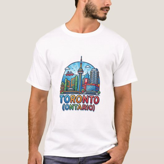 TORONTO ONTARIO T-SHIRT (Voorkant)