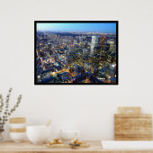 Toronto op Dusk Poster (Keuken)
