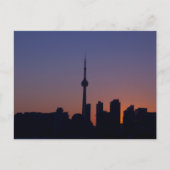 Toronto op Sunset Briefkaart (Voorkant)