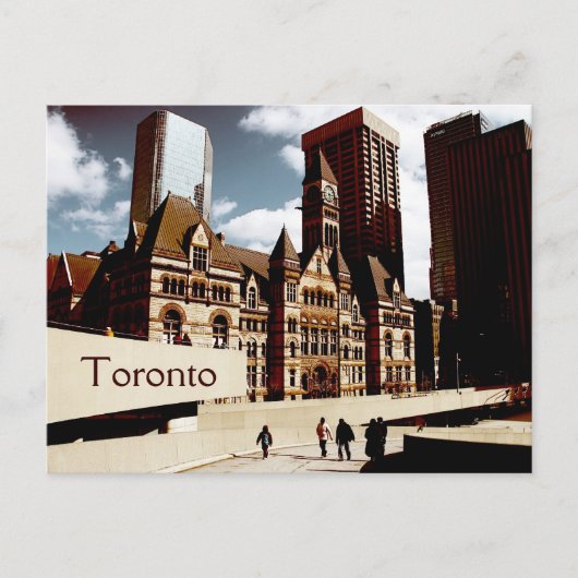 Toronto, oude stadhuis briefkaart (Voorkant)