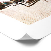 Toronto plat IJzeren gebouw aan de voorkant Poster (Hoek)