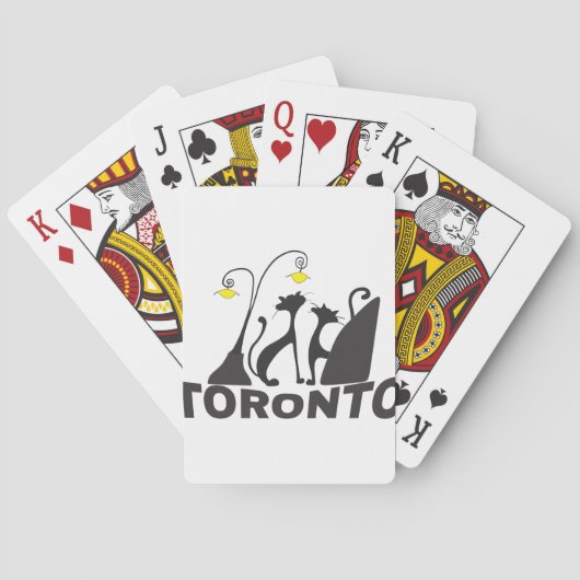 Toronto Pokerkaarten (Achterkant)