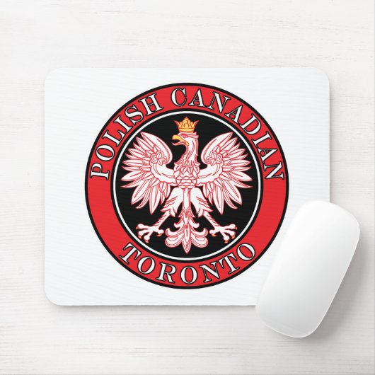 Toronto Poolse Canadese adelaar Muismat (Met muis)