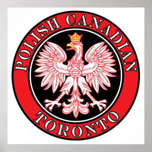 Toronto Poolse Canadese adelaar Poster