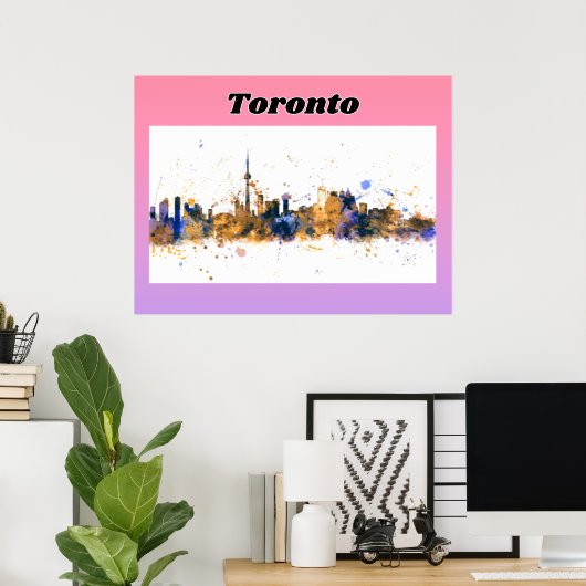 Toronto Poster (Thuiskantoor)