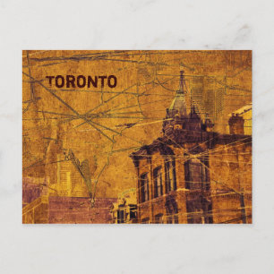 Toronto Queen street briefkaart