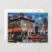 Toronto Queen street collage briefkaart (Voorkant / Achterkant)