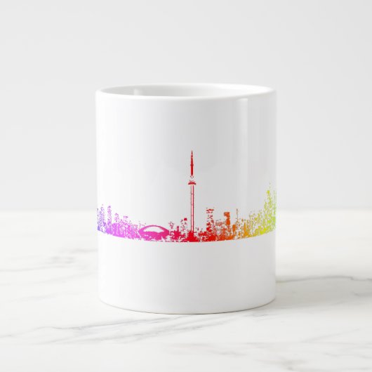 Toronto Rainbow Grote Koffiekop (Voorkant)