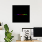 Toronto Rainbow Poster (Thuiskantoor)