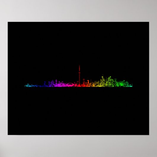 Toronto Rainbow Poster (Voorkant)