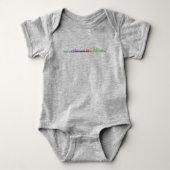 Toronto Rainbow Romper (Voorkant)