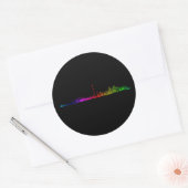 Toronto Rainbow Ronde Sticker (Envelop)
