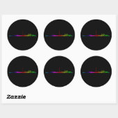 Toronto Rainbow Ronde Sticker (Vel)