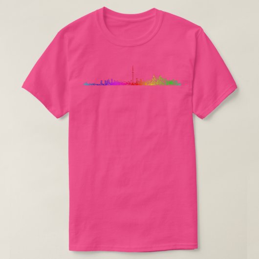 Toronto Rainbow T-shirt (Design voorkant)