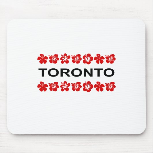 Toronto Red Aloha Bands Light-Color Muismat (Voorkant)