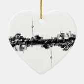 Toronto Reflection Keramisch Ornament (Achterkant)