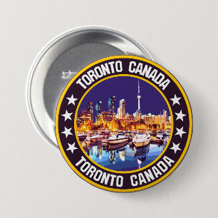 Toronto Ronde Button 7,6 Cm