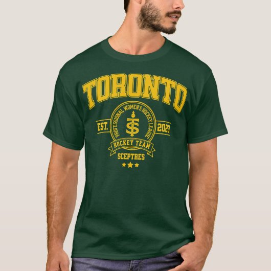Toronto Sceptres PWHL Hockey Team Design Dames Sp T-shirt (Voorkant)
