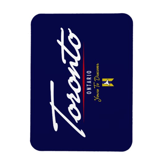 Toronto Script Magneet (Verticaal)