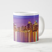 Toronto Silhouet bij schemering Grote Koffiekop (Voorkant rechts)