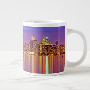 Toronto Silhouet bij schemering Grote Koffiekop