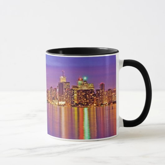 Toronto Silhouet bij schemering Mok (Rechts)