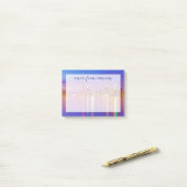 Toronto Silhouet bij schemering Post-it® Notes (Op bureau)
