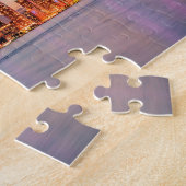 Toronto Silhouet bij Zonsondergang Legpuzzel (Zijkant)