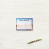 Toronto Silhouet bij Zonsondergang Post-it® Notes (Op bureau)