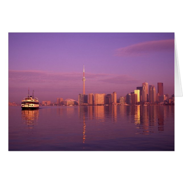 Toronto Silhouet, Ontario, Canada (Voorkant Horizontaal)