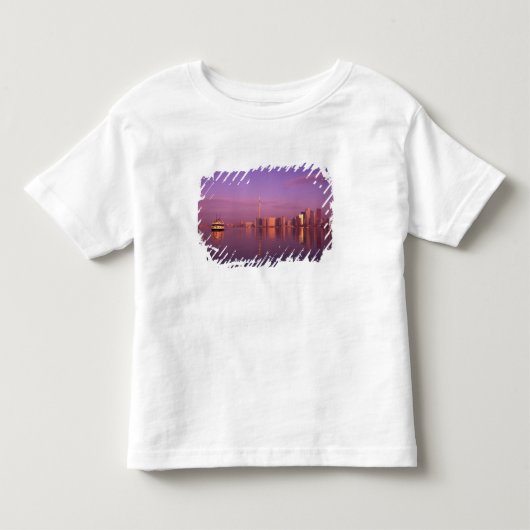 Toronto Silhouet, Ontario, Canada Kinder Shirts (Voorkant)