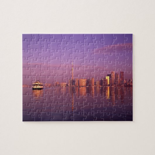 Toronto Silhouet, Ontario, Canada Legpuzzel (Horizontaal)