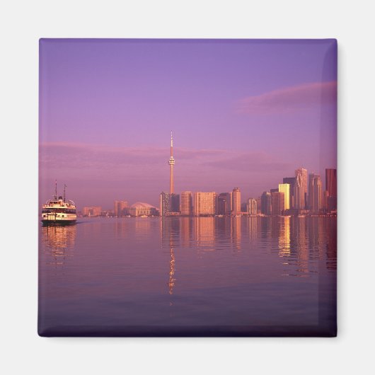 Toronto silhouet, Ontario, Canada Magneet (Voorkant)