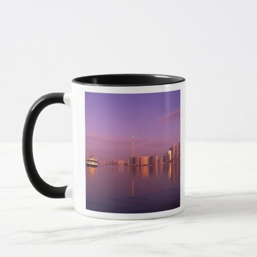 Toronto silhouet, Ontario, Canada Mok (Links)