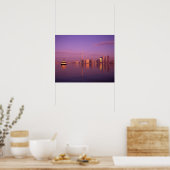 Toronto silhouet, Ontario, Canada Poster (Keuken)