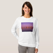 Toronto silhouet, Ontario, Canada T-shirt (Voorkant volledig)