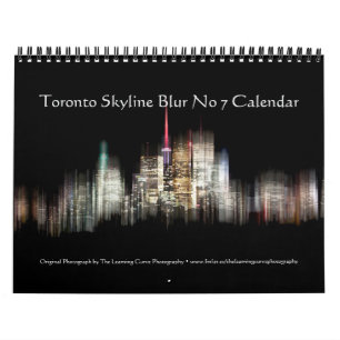 Toronto Silhouette Vervaaging Nr 7 Kalender