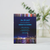 TORONTO Sjabloon voor datum opslaan, Toronto ansic Briefkaart (Staand voorkant)