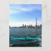 Toronto Sky Line en CN Tower. Briefkaart (Voorkant)