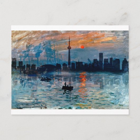 Toronto Skyline40 Briefkaart (Voorkant)