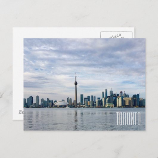 Toronto Skyline Briefkaart (Voorkant / Achterkant)