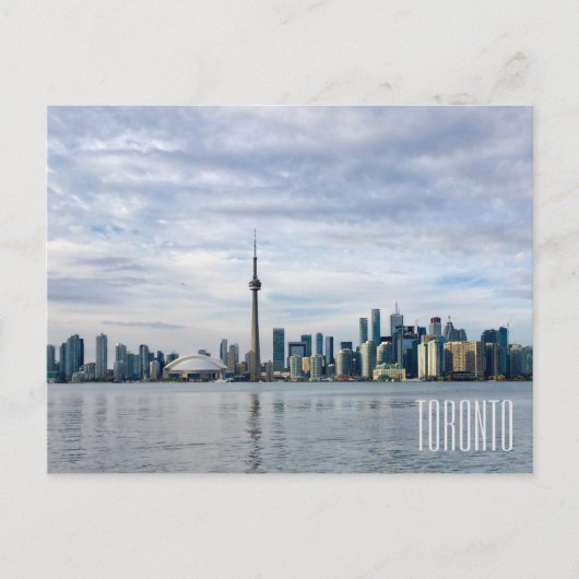 Toronto Skyline Briefkaart (Voorkant)
