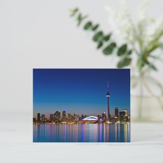 Toronto Skyline Briefkaart (Staand voorkant)
